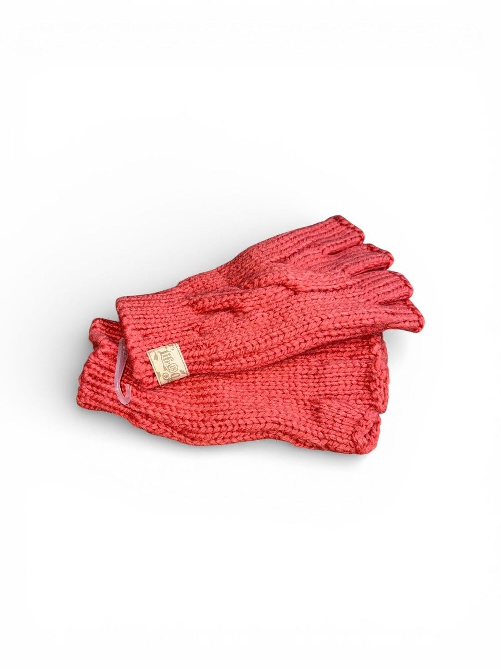 Life Is Good Knitted Fingerless Gloves NEW NWT One Size Winter Warm Soft Knit